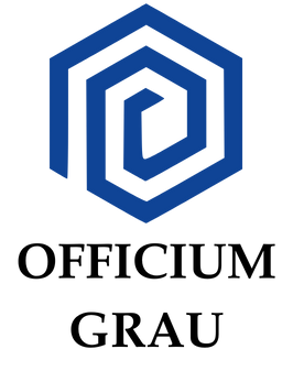 OFFICIUM GRAU logo vertical